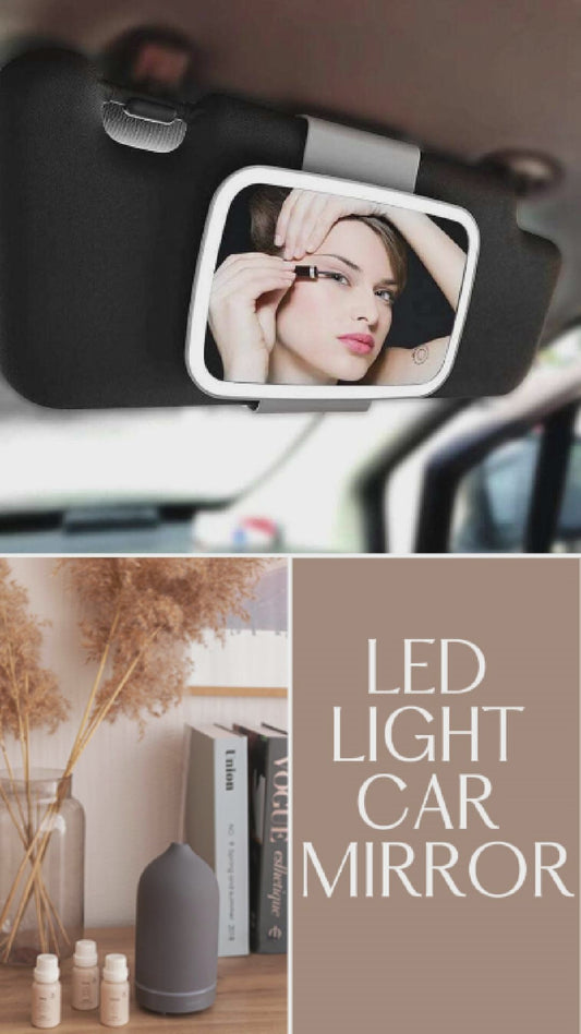 LED Light Car Mirror